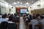 Đ/c Trần Ánh Tuyết-Phó GĐ Sở phát biểu khai mạc tại Hội nghị