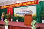 Đồng chí Phan Cao Thắng Ủyviên Ban Thường vụ Tỉnh ủy, Phó Chủ tịch Thường trực UBND tỉnh phát biểu chỉ đạo tại Hội nghị