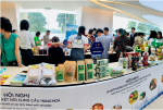 Khu trưng bày, giới thiệu sản phẩm Bình Định tại Hội nghị giao thương kết nối cung - cầu hàng hóa giữa thành phố Hà Nội và các tỉnh, thành phố năm 2020