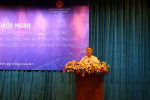 Đ/c Trần Quốc Khánh - Thứ trưởng Bộ Công Thương phát biểu khai mạc Hội nghị