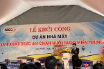 Ảnh: Phó Chủ tịch UBND tỉnh Nguyễn Tự Công Hoàng phát biểu tại Lễ khởi công dự án
