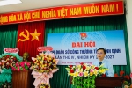 Đồng chí Võ Mai Hưng - Phó Bí thư Đảng ủy Sở Công Thương phát biểu chỉ đạo tại Đại hội