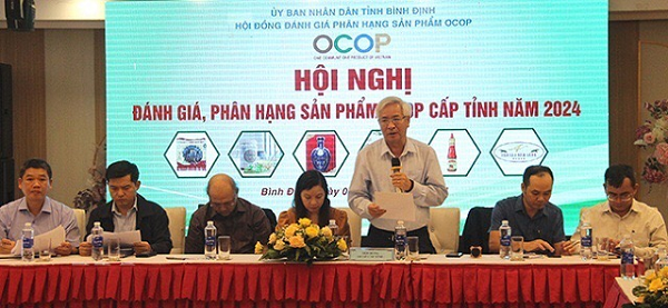 Quang Cảnh  Hội Nghị đánh giá, phân hạng sản phẩm thuộc chương trình Mỗi xã một sản phẩm (OCOP)  cấp tỉnh năm 2024